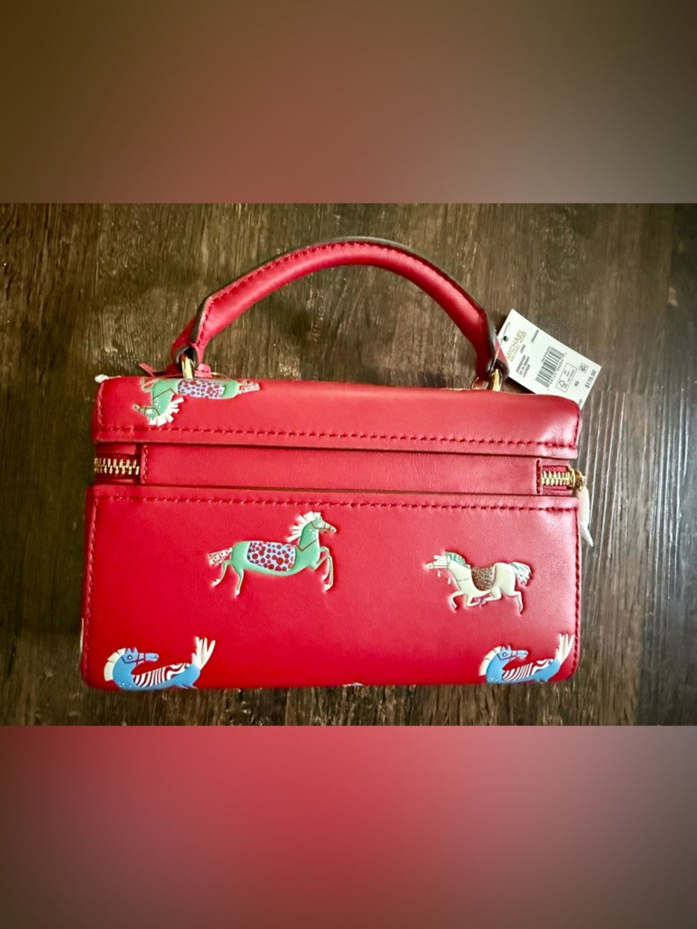 NWT Michael Kors Year of the Horse Jana Mini Top Handle Crossbody Bag - Picture 2 of 5